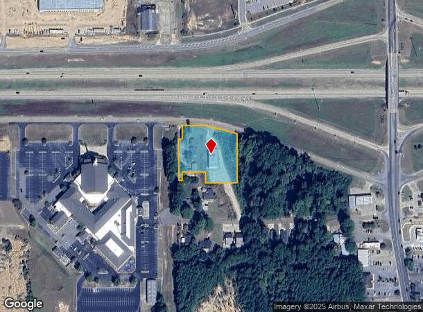 1323 S Service Rd W, Ruston, LA Parcel Map