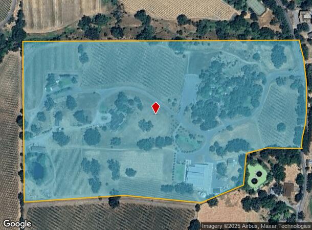  7015 Westside Rd, Healdsburg, CA Parcel Map