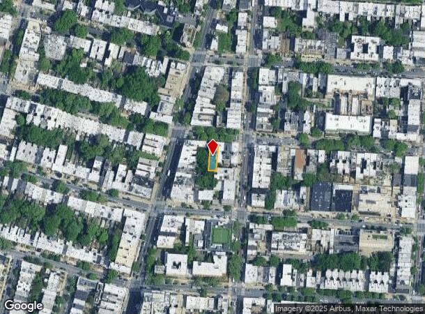 736 Park Pl, Brooklyn, NY Parcel Map