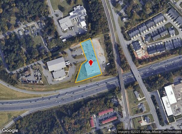 110 Indian Trl, Dallas, NC Parcel Map