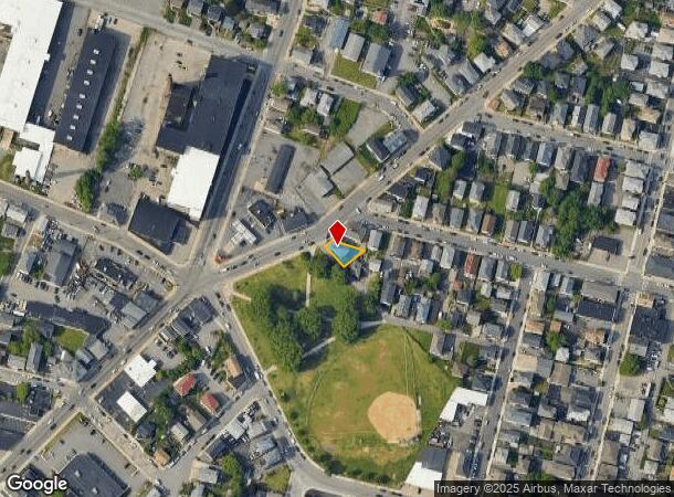  1334 S Main St, Fall River, MA Parcel Map
