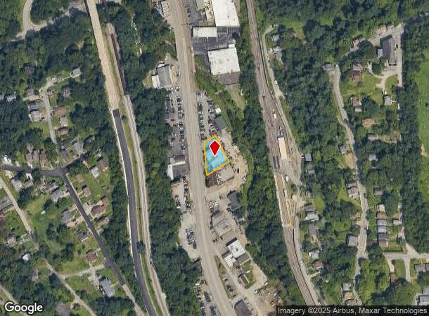  1621 Saw Mill Run Blvd, Pittsburgh, PA Parcel Map