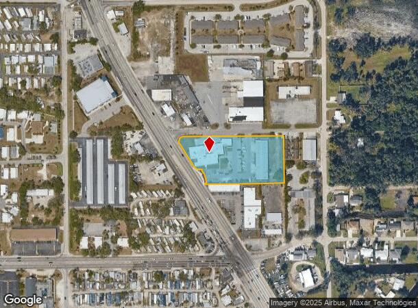  1288 N Tamiami Trl, North Fort Myers, FL Parcel Map