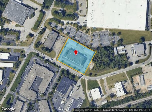 1268 Research Rd, Columbus, OH Parcel Map