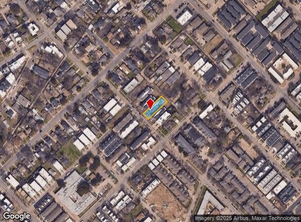  2314 Kirby St, Dallas, TX Parcel Map