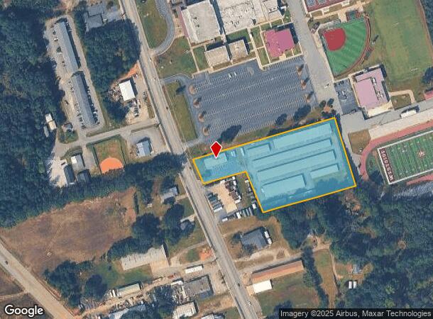 616 Pearman Dairy Rd, Anderson, SC Parcel Map