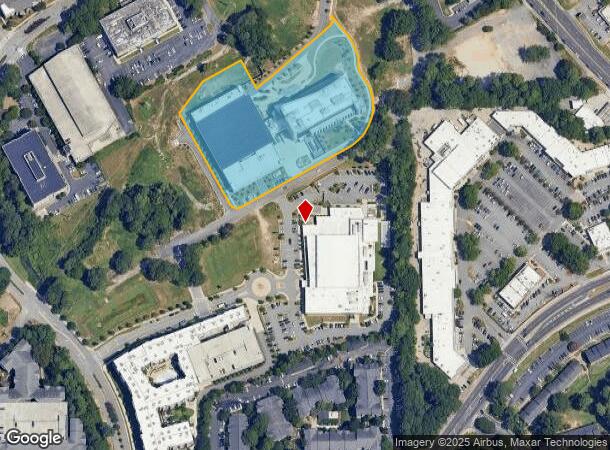  21 Ortho Ln, Atlanta, GA Parcel Map