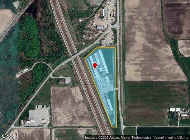2149 E Frontage Rd, Staunton, IL Parcel Map