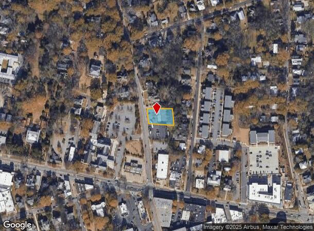  150 Barber St, Athens, GA Parcel Map