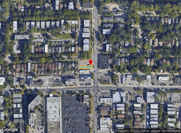  120 Asbury Ave, Evanston, IL Parcel Map