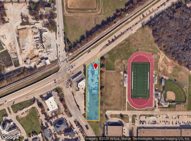 3605 Ira E Woods Ave, Grapevine, TX Parcel Map