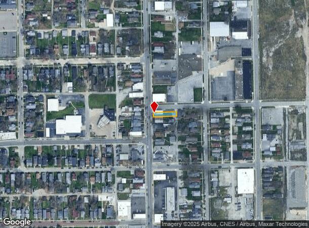  1632 N Wells St, Fort Wayne, IN Parcel Map