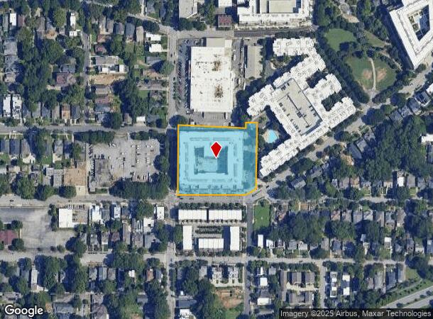  608 Ralph Mcgill Blvd Ne, Atlanta, GA Parcel Map