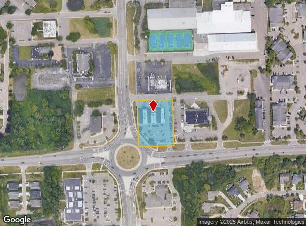 6080 W Maple Rd, West Bloomfield, MI Parcel Map