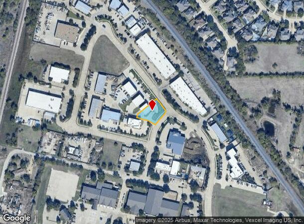4305 Marsh Ridge Rd, Carrollton, TX Parcel Map