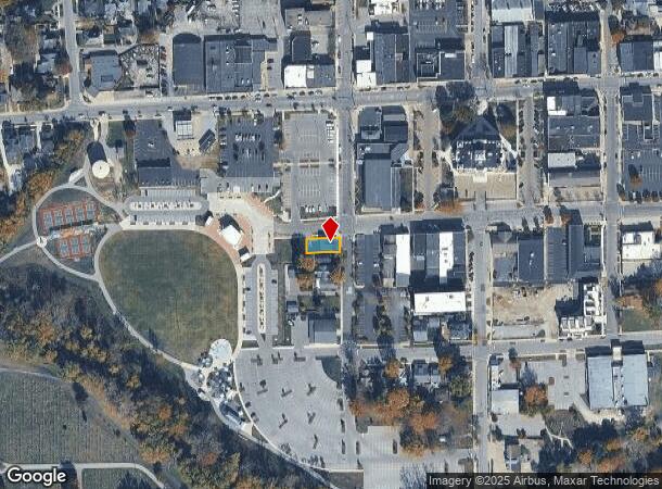  100 S Jackson St, Franklin, IN Parcel Map