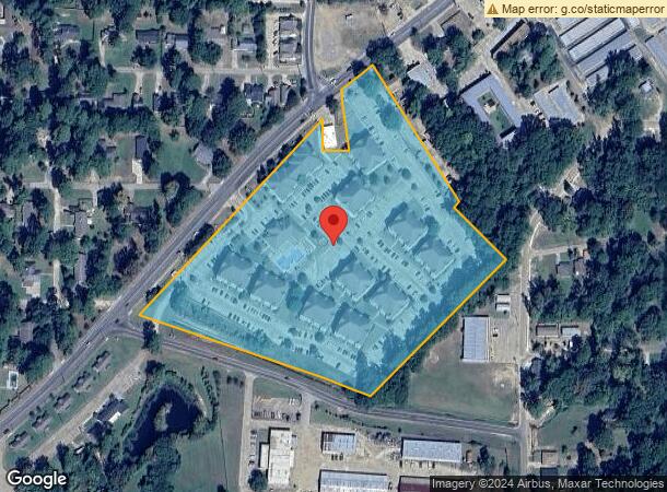  1201 W California Ave, Ruston, LA Parcel Map