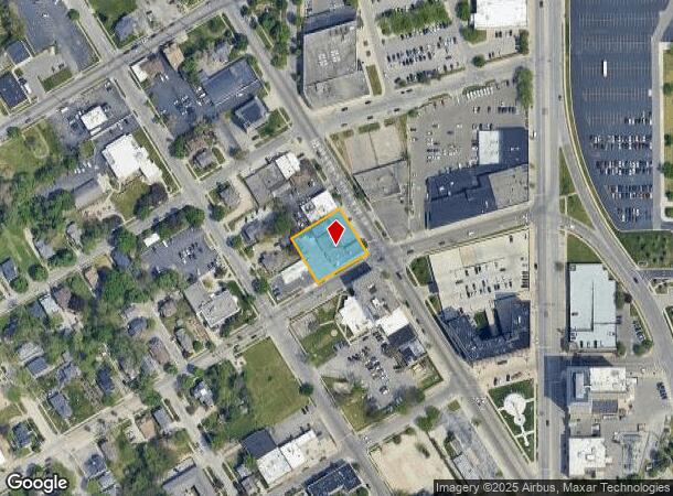  601 M L King Ave, Flint, MI Parcel Map