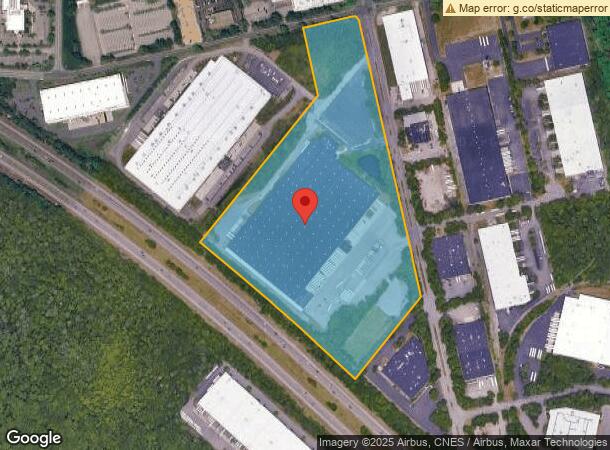 305 Forbes Blvd, Mansfield, MA Parcel Map