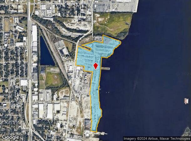  1163 Talleyrand Ave, Jacksonville, FL Parcel Map