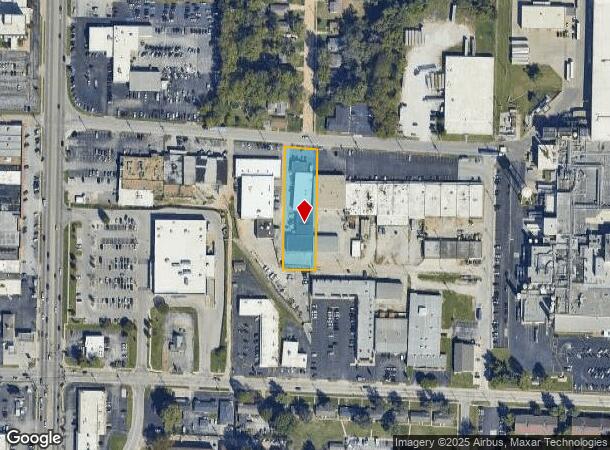 1902 E Meadowmere St, Springfield, MO Parcel Map