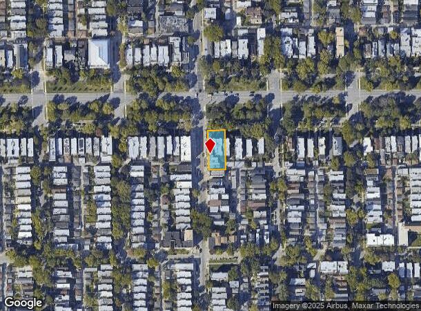  2543 N California Ave, Chicago, IL Parcel Map