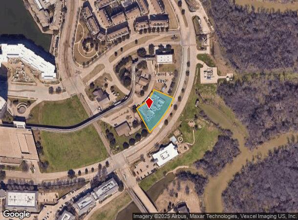  1611 W Riverside Dr, Irving, TX Parcel Map