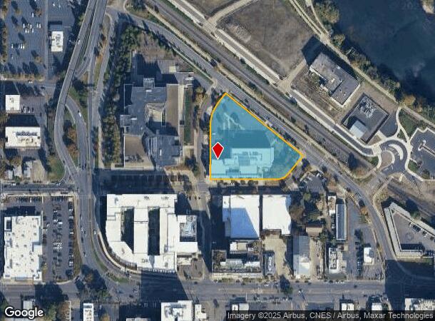  545 E 8Th Ave, Eugene, OR Parcel Map