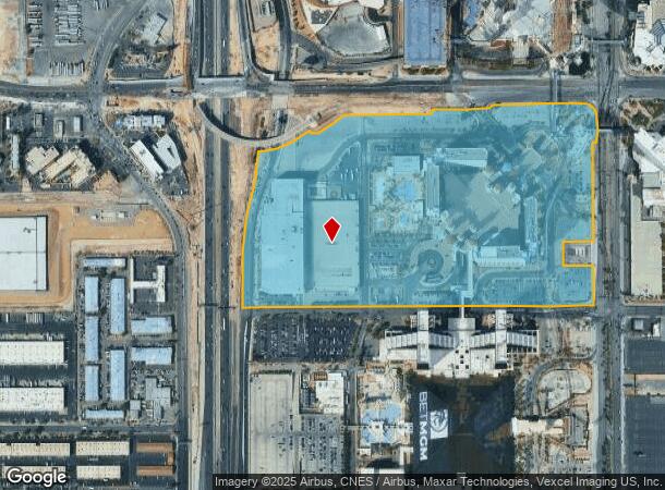 3850 S Las Vegas Blvd S, Las Vegas, NV Parcel Map