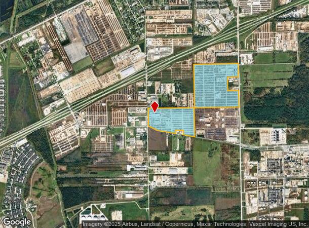  9015 Sheldon Rd, Houston, TX Parcel Map