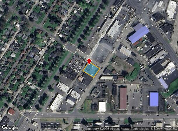  1405 Cypress St, Longview, WA Parcel Map