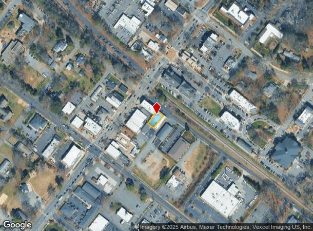  118 E Charles St, Matthews, NC Parcel Map