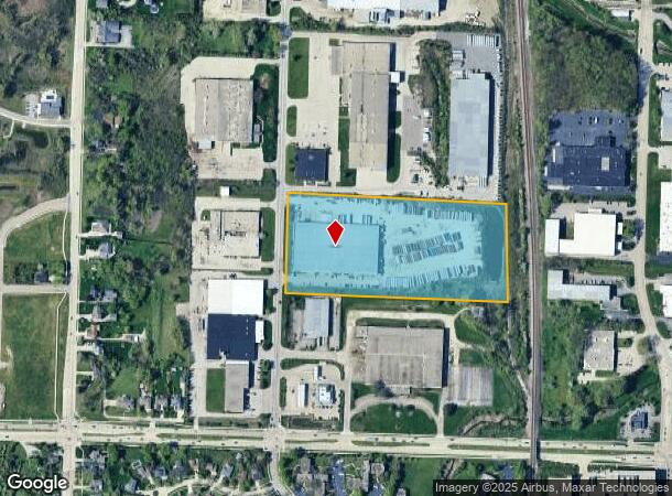 7774 S 10Th St, Oak Creek, WI Parcel Map