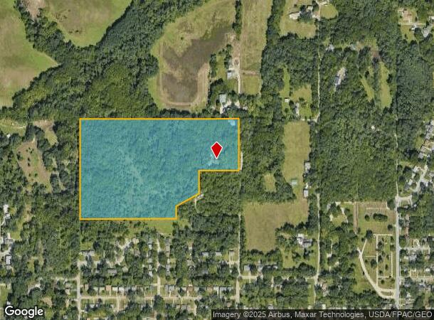 6842 N 45Th St, Omaha, NE Parcel Map