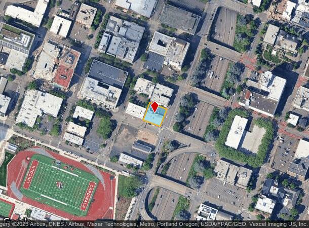  825 Sw 14Th Ave, Portland, OR Parcel Map