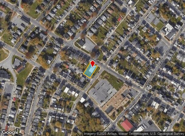  805 W Franklin St, Hagerstown, MD Parcel Map