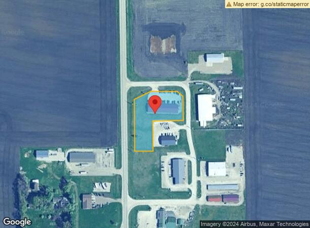  1001 Zepher Dr, Athens, IL Parcel Map