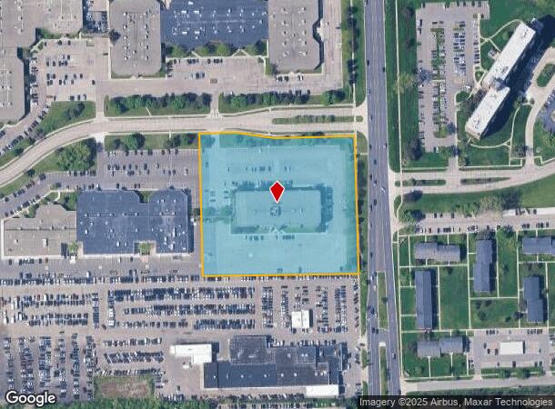1960 Technology Dr, Troy, MI Parcel Map