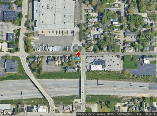  716 Grant St, Akron, OH Parcel Map
