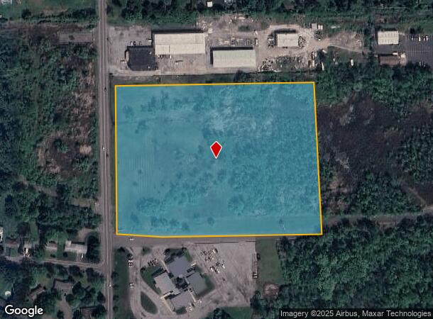 Burdick St N, East Syracuse, NY Parcel Map