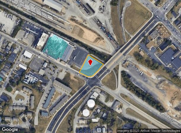  855 Manchester St, Lexington, KY Parcel Map