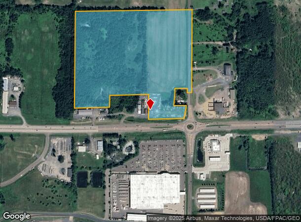  2077 Us Highway 8, Saint Croix Falls, WI Parcel Map