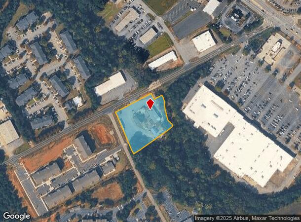  1115 Salem Church Rd, Anderson, SC Parcel Map