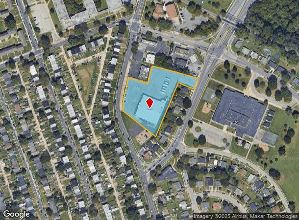 2929 Sollers Point Rd, Dundalk, MD Parcel Map