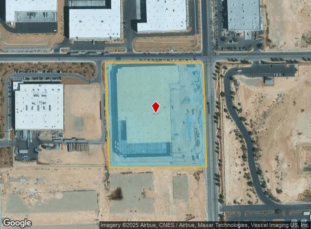 2955 Clayton St, North Las Vegas, NV Parcel Map