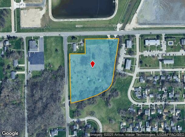  3034 Corduroy Rd, Oregon, OH Parcel Map