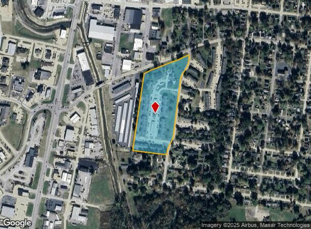  630 S Spring St, Cape Girardeau, MO Parcel Map