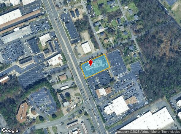 7118 W Broad St, Henrico, VA Parcel Map