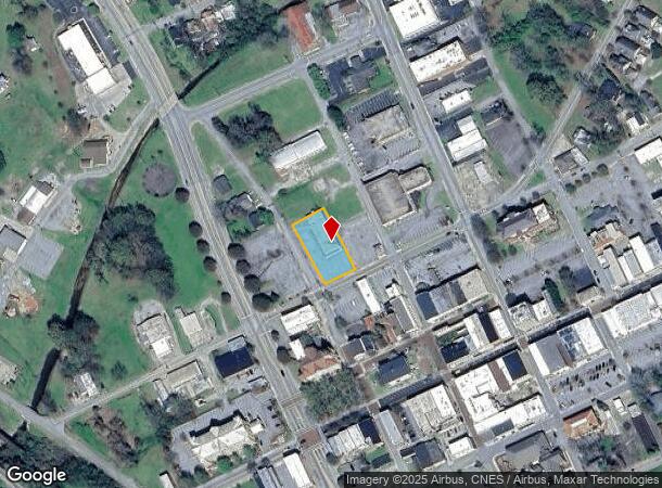 1107 Harrington St, Newberry, SC Parcel Map