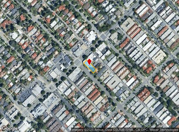  1600 Montana Ave, Santa Monica, CA Parcel Map